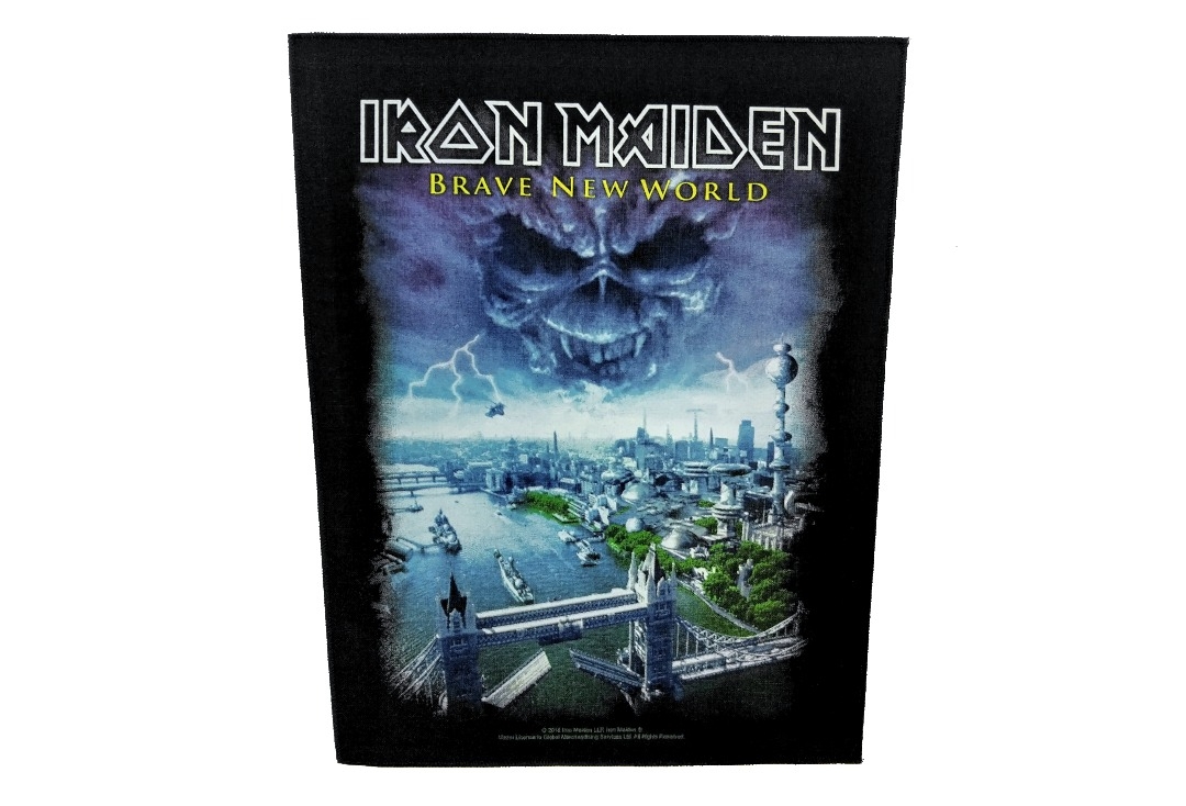 Iron Maiden - Brave New World Printed Back Patch