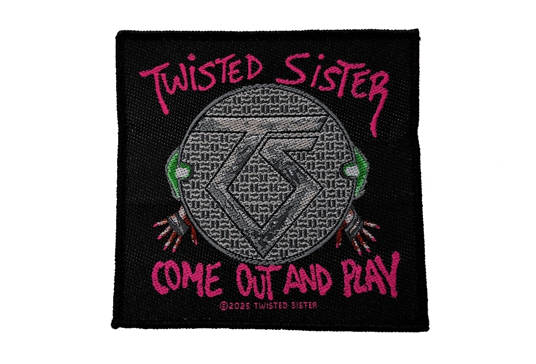 Twisted Sister - Come Out And Play Sew On Woven Patch