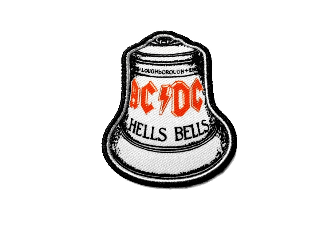 AC/DC - White Hells Bells Sew On Printed Patch