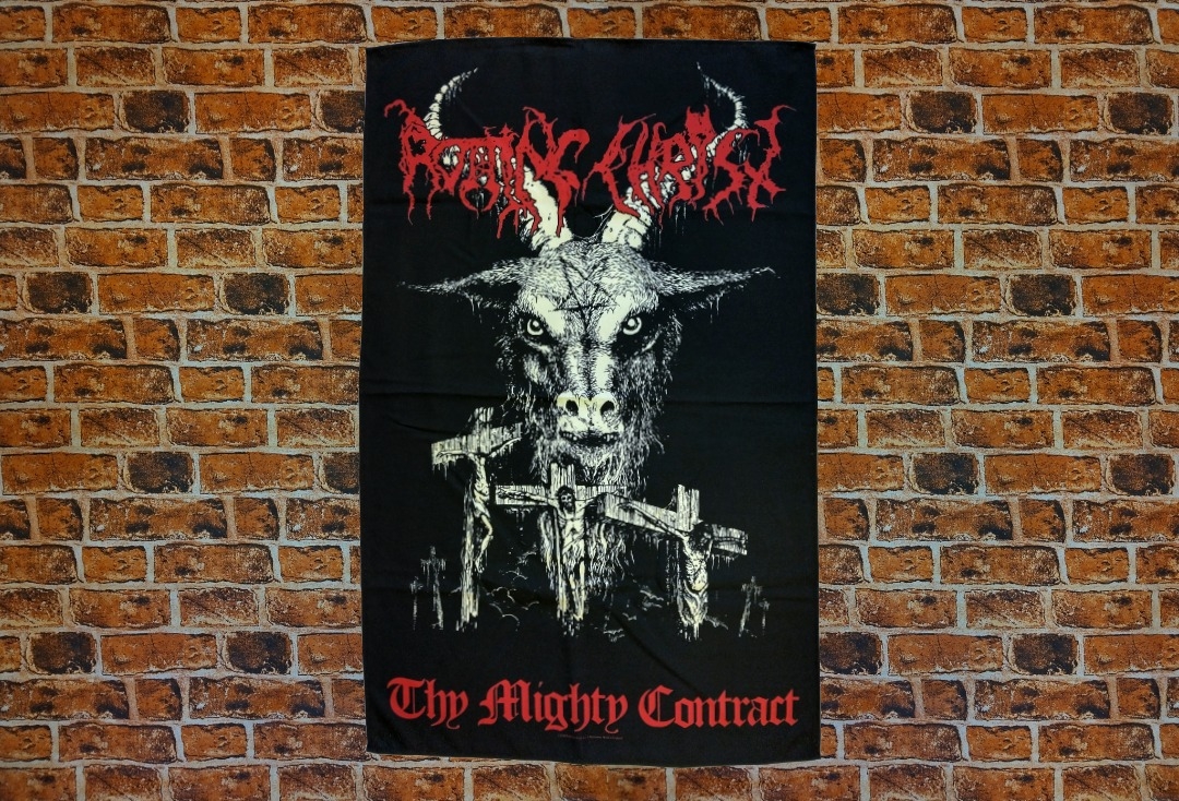 Rotting Christ - Thy Mighty Contract Printed Textile Poster