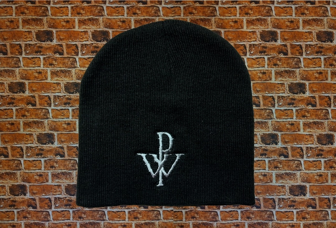 Powerwolf - PW Logo Embroidered Official Knitted Beanie Hat