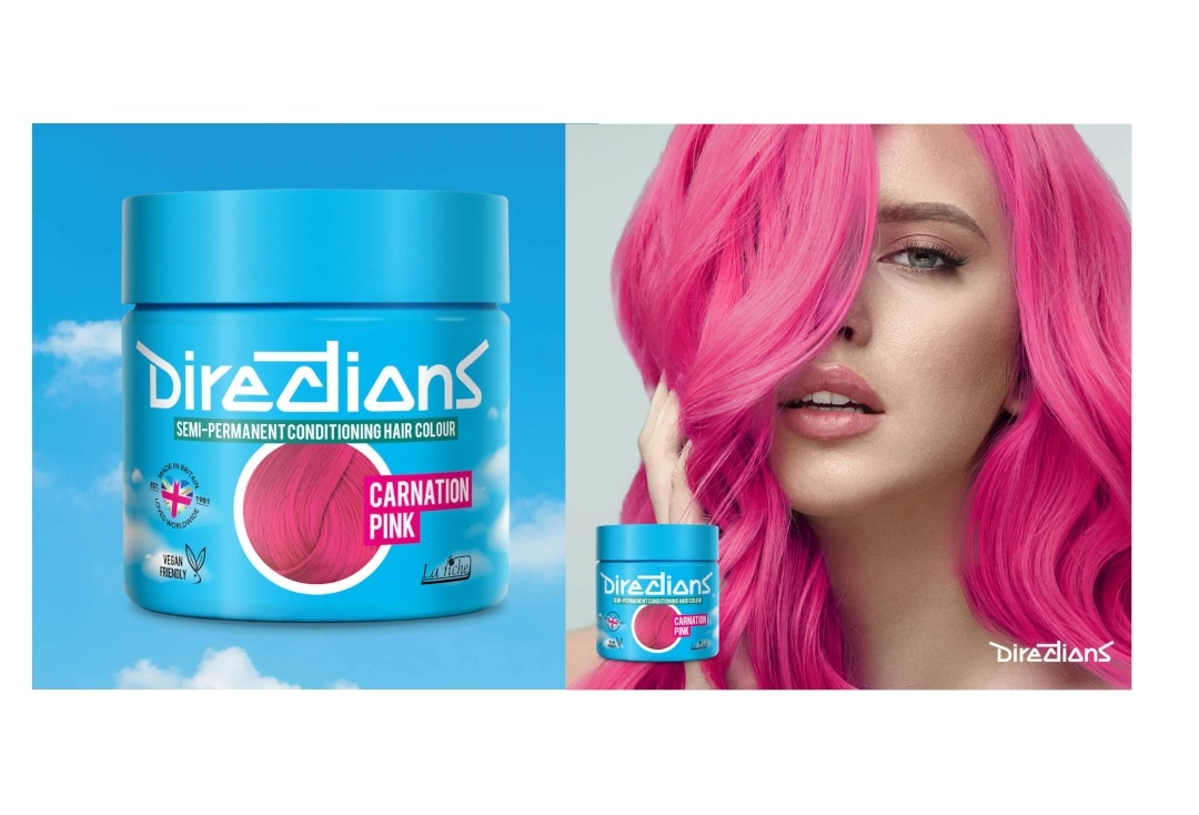 Carnation Directions Semi-Permanent Hair Colour