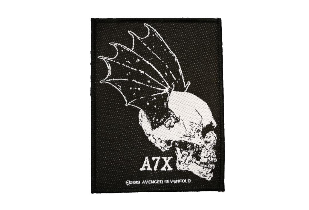 Official Band Merch | Avenged Sevenfold - Skull Profile Woven Patch