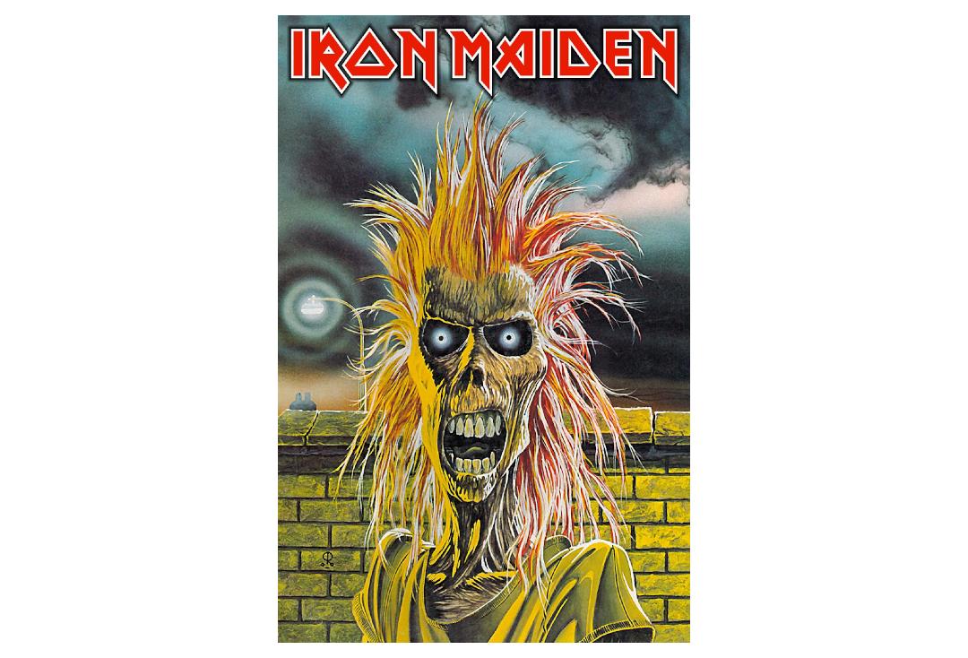Official Band Merch | Iron Maiden - Iron Maiden Printed Textile Poster