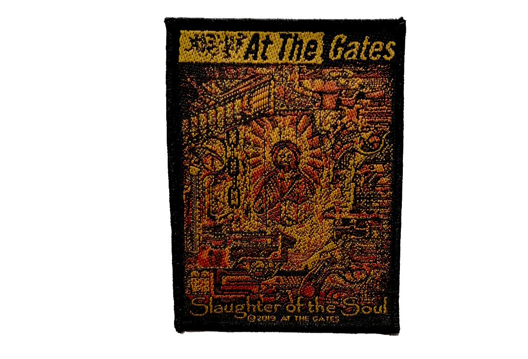 Official Band Merch | At The Gates - Slaughter Of The Soul Woven Patch