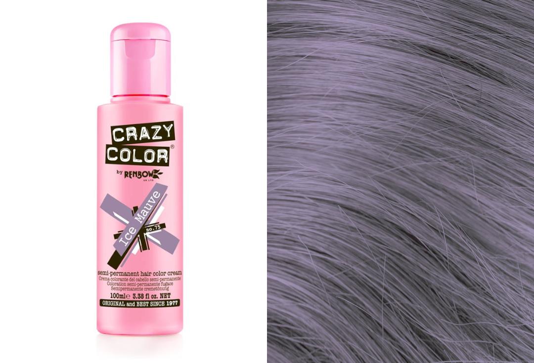 Renbow | Crazy Color Semi-Permanent Hair Colour (075 Ice Mauve)