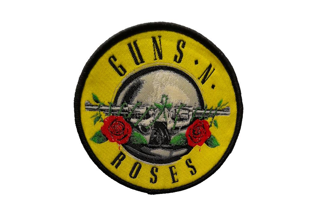 Official Band Merch | Guns N' Roses - Classic Circle Logo Woven Patch