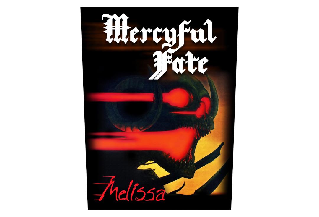 Official Band Merch | Mercyful Fate - Melissa Printed Back Patch