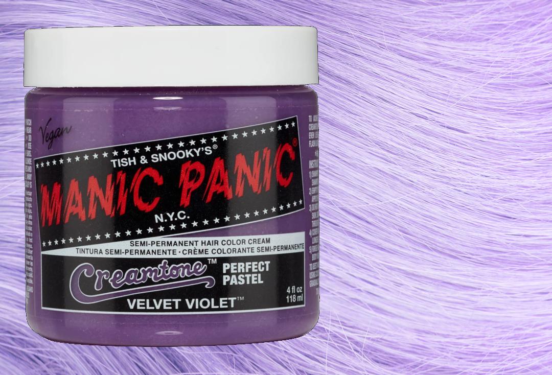 manic panic ultra violet pastel