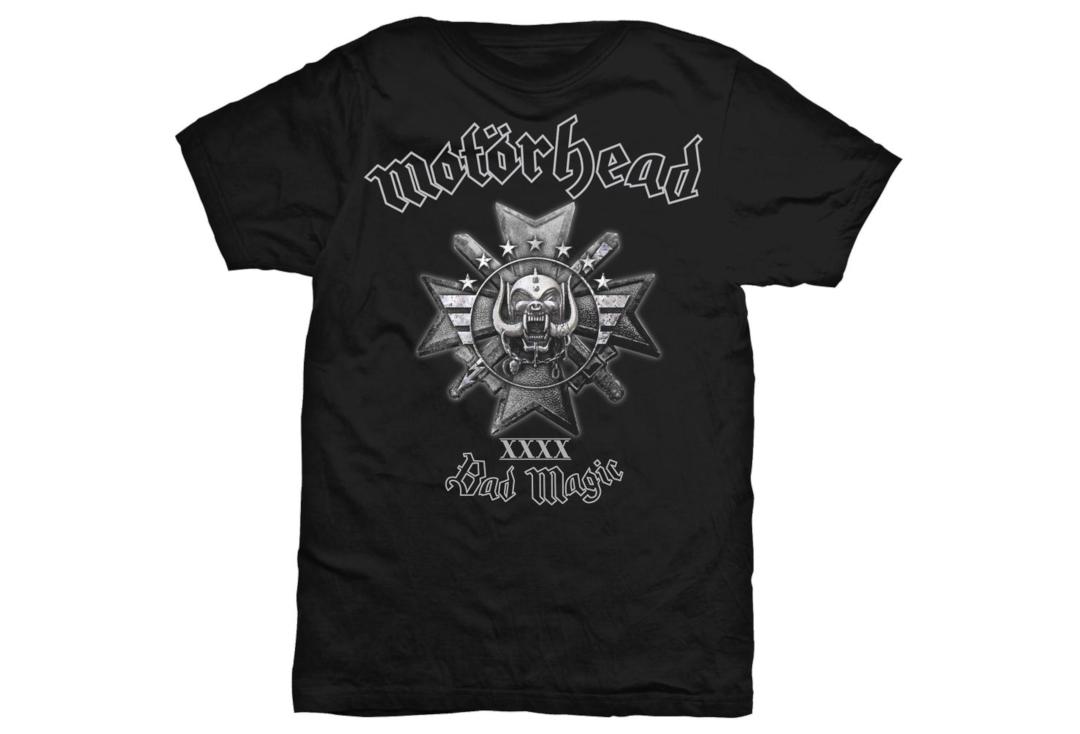 Official Band Merch | Motorhead - Bad Magic Official Men's Short Sleeve T-Shirt