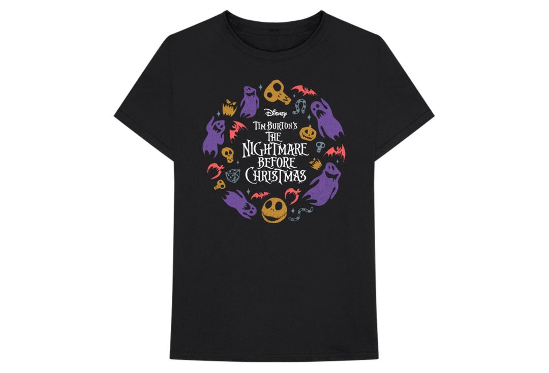 Official Band Merch | The Nightmare Before Christmas Wreath Tee