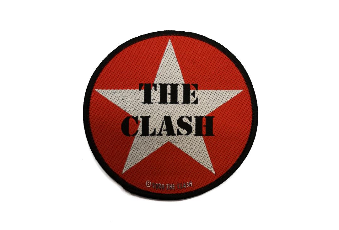Official Band Merch | The Clash - Military Logo Woven Patch