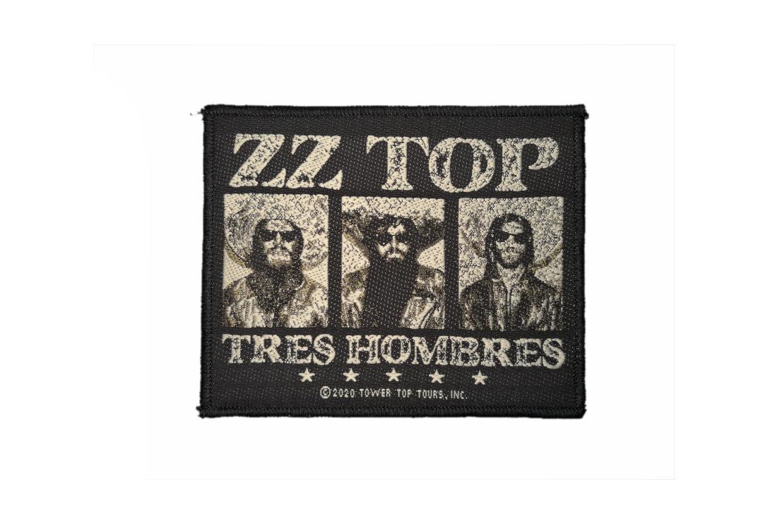 Official Band Merch | ZZ Top - Tres Hombres Woven Patch