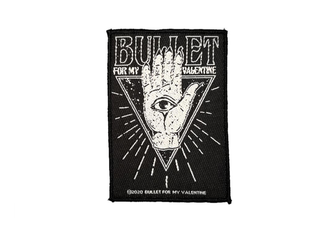 Official Band Merch | Bullet For My Valentine - All Seeing Eye Buying Woven Patch