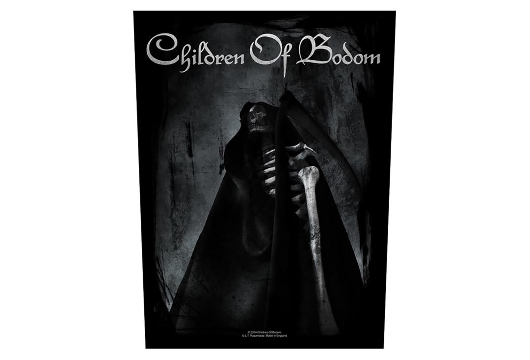 Official Band Merch | Children Of Bodom - Reaper Printed Back Patch