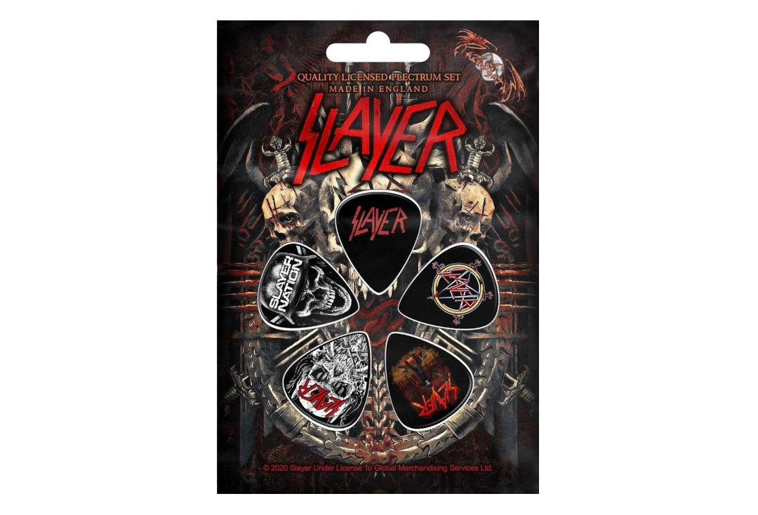 Official Band Merch | Slayer - Demonic Official Plectrum Pack