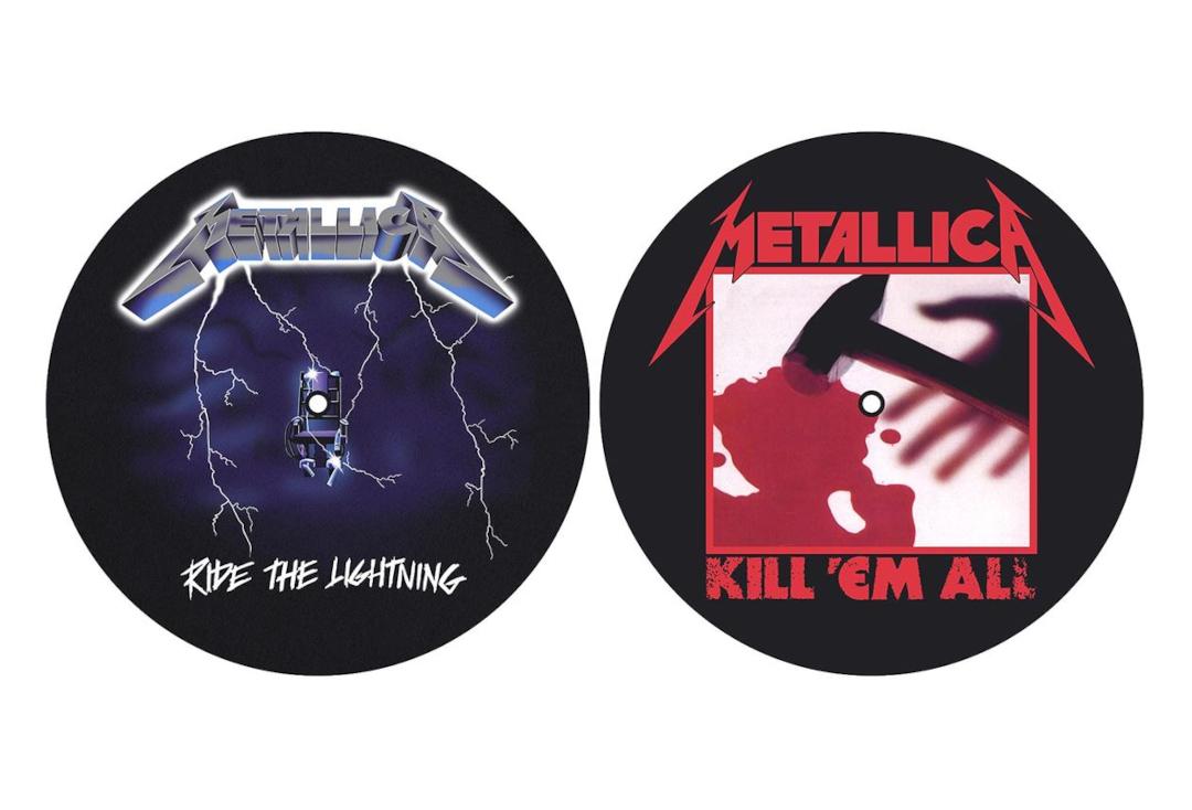 Official Band Merch | Metallica - Kill 'Em All/Ride The Lightning Official Slipmat Set