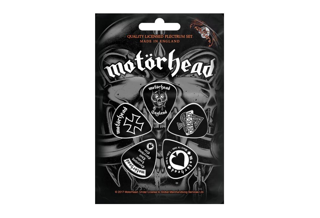 Official Band Merch | Motorhead - England Official Plectrum Pack