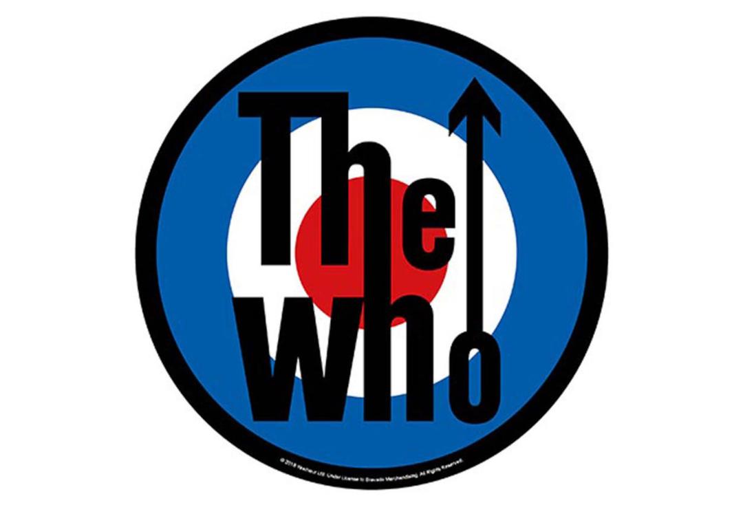 Official Band Merch | The Who - Target Printed Back Patch