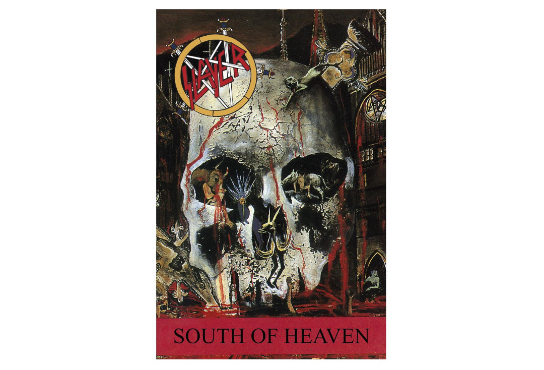 Official Band Merch | Slayer - South Of Heaven Printed Textile Poster