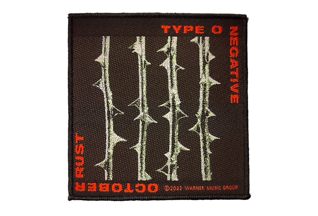 Official Band Merch | Type O Negative - October Rust Woven Patch