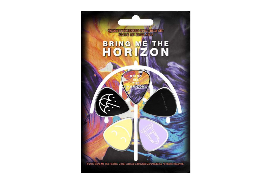 Official Band Merch | Bring Me The Horizon - That's The Spirit Official Plectrum Pack