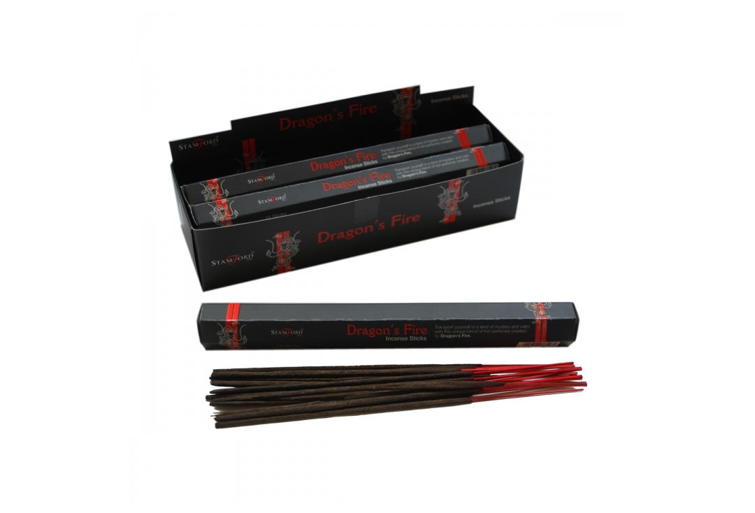 Stamford | Mythical Black Hex Stamford Incense - Dragon's Fire