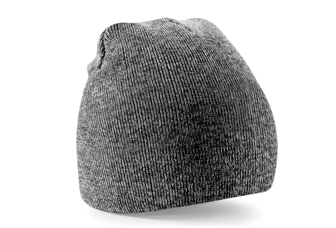 Void Clothing | Antique Grey Plain Beanie Hat