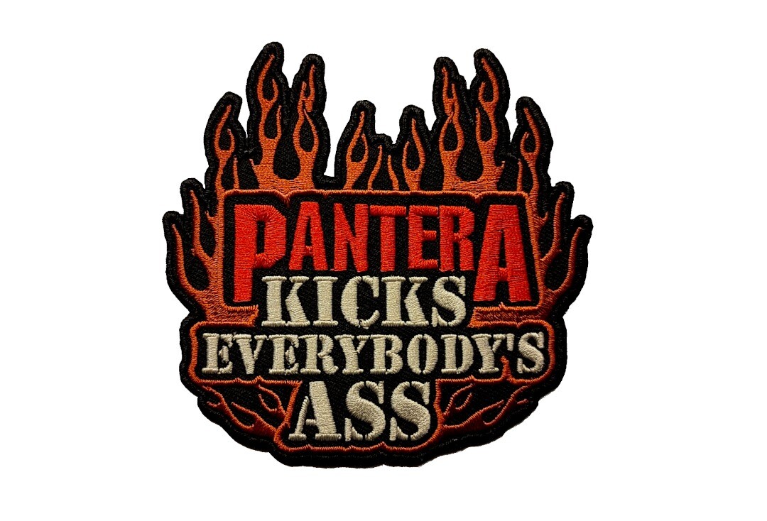 Official Band Merch | Pantera - Kicks Everybody's Ass Woven Patch