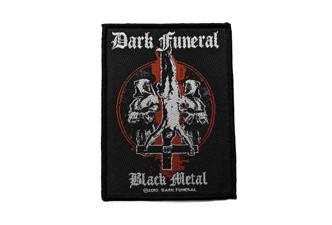 Official Band Merch | Dark Funeral - Black Metal Woven Patch