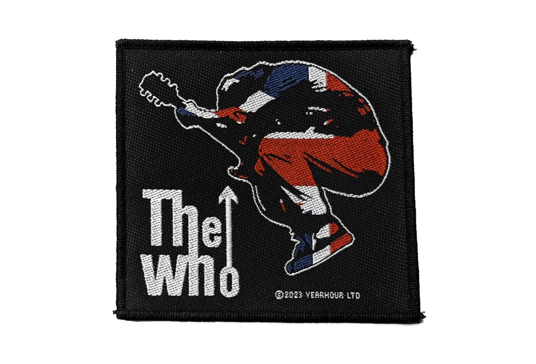 Official Band Merch | The Who - Pete Jump Woven Patch