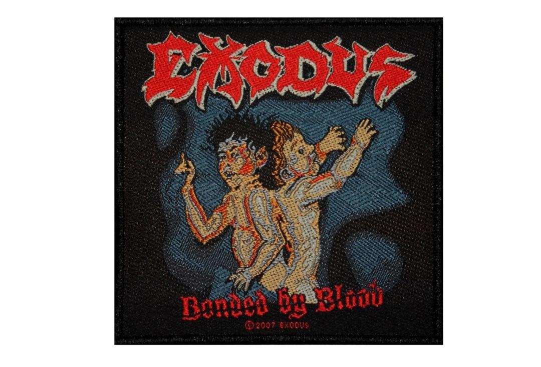 Official Band Merch | Exodus - Bonded By Blood Woven Patch