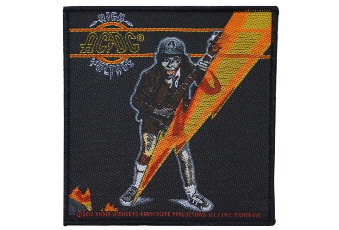 Official Band Merch | AC/DC - High Voltage Woven Patch