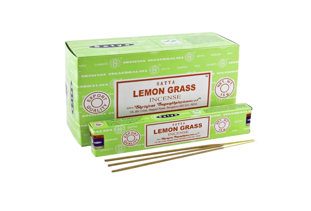 Lemon Grass Satya Incense Sticks