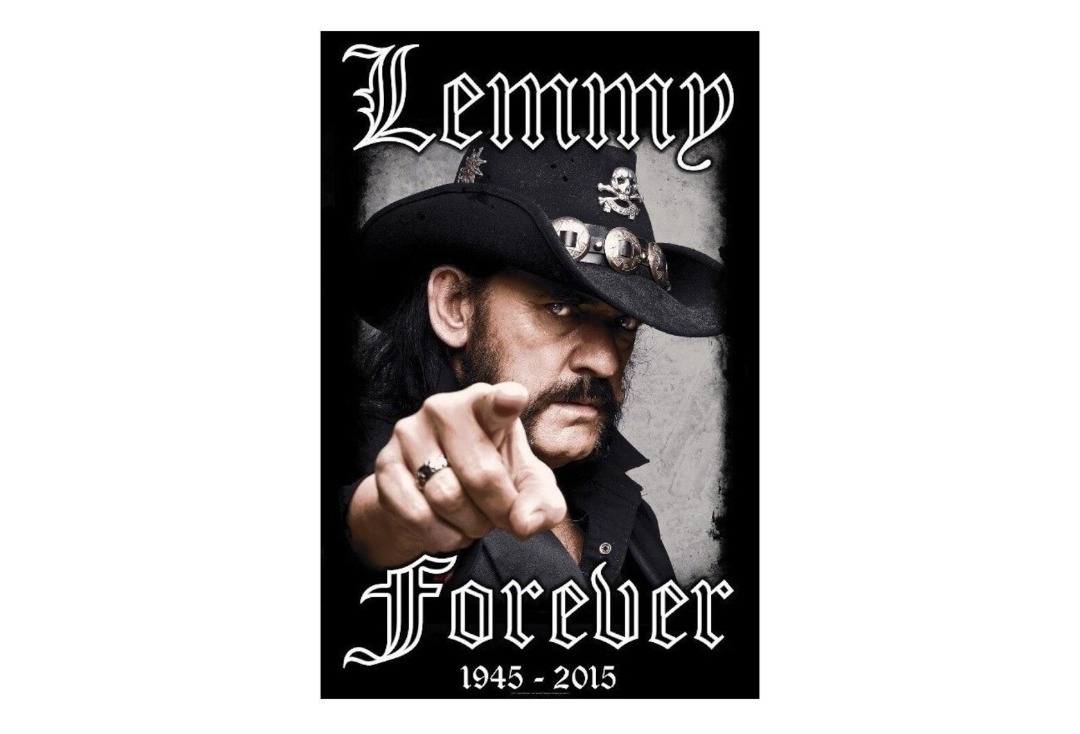 Lemmy - Forever Printed Textile Poster