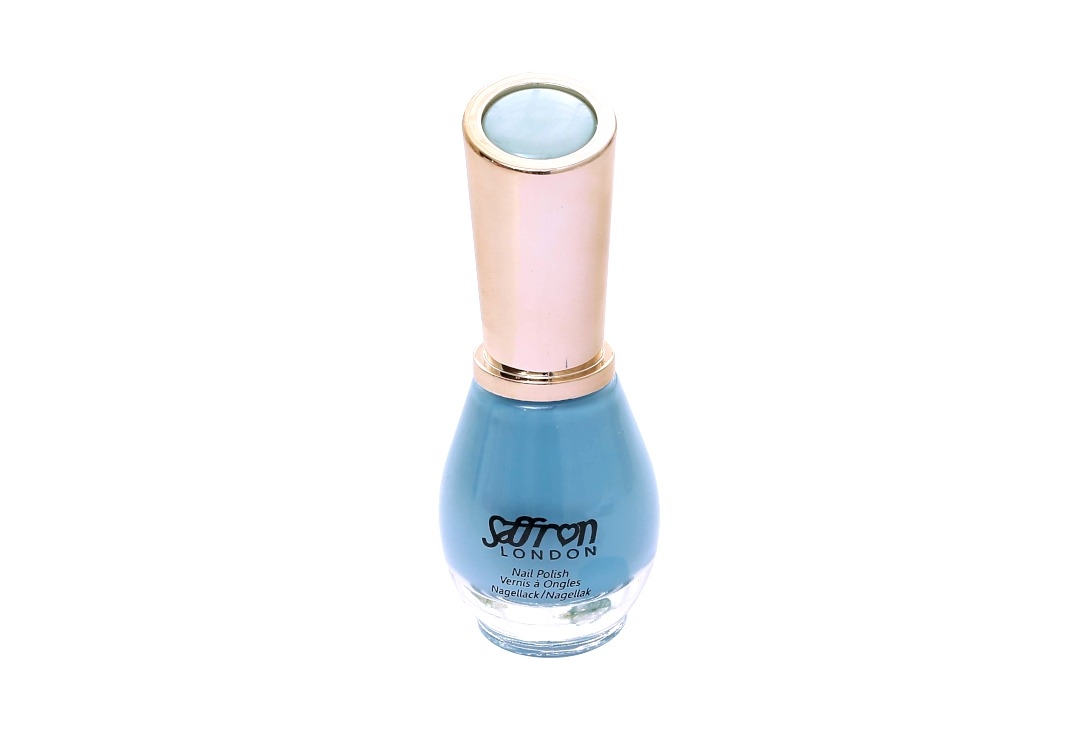 Blue Cream Saffron Nail Polish