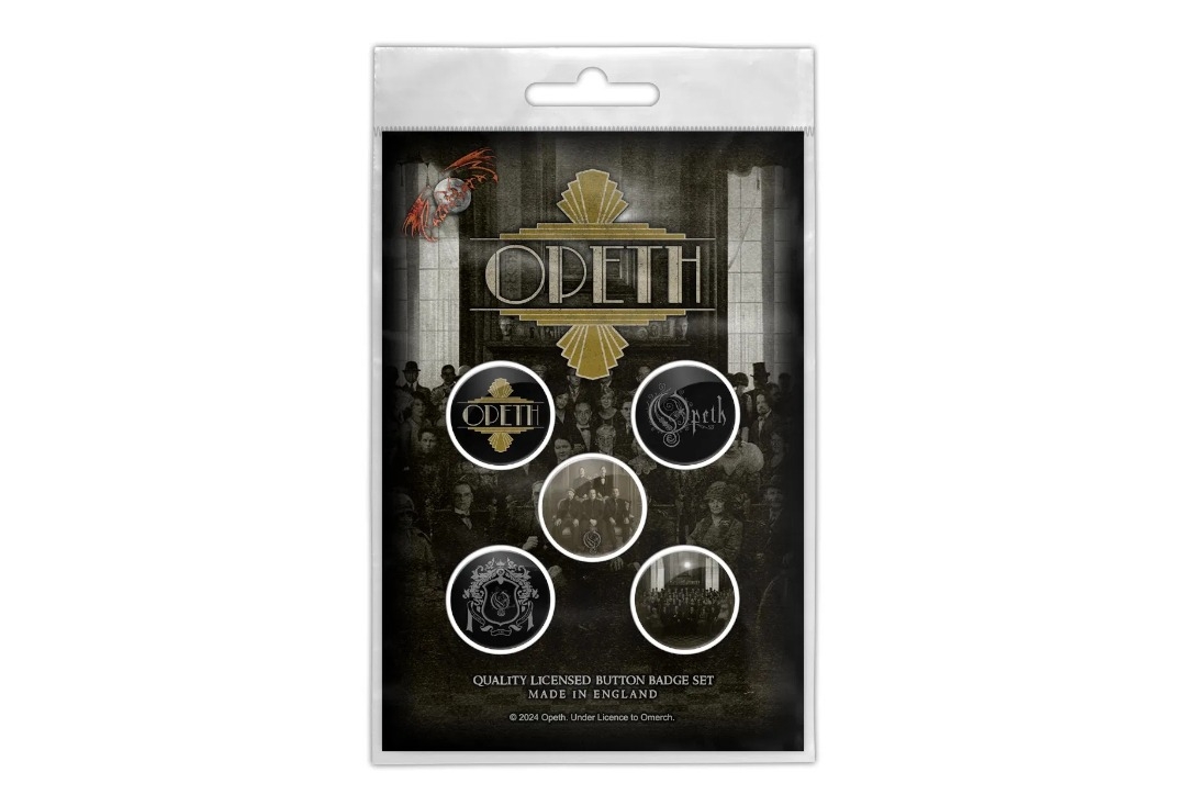 Opeth - The Last Will And Testament Official Button Badge Pack