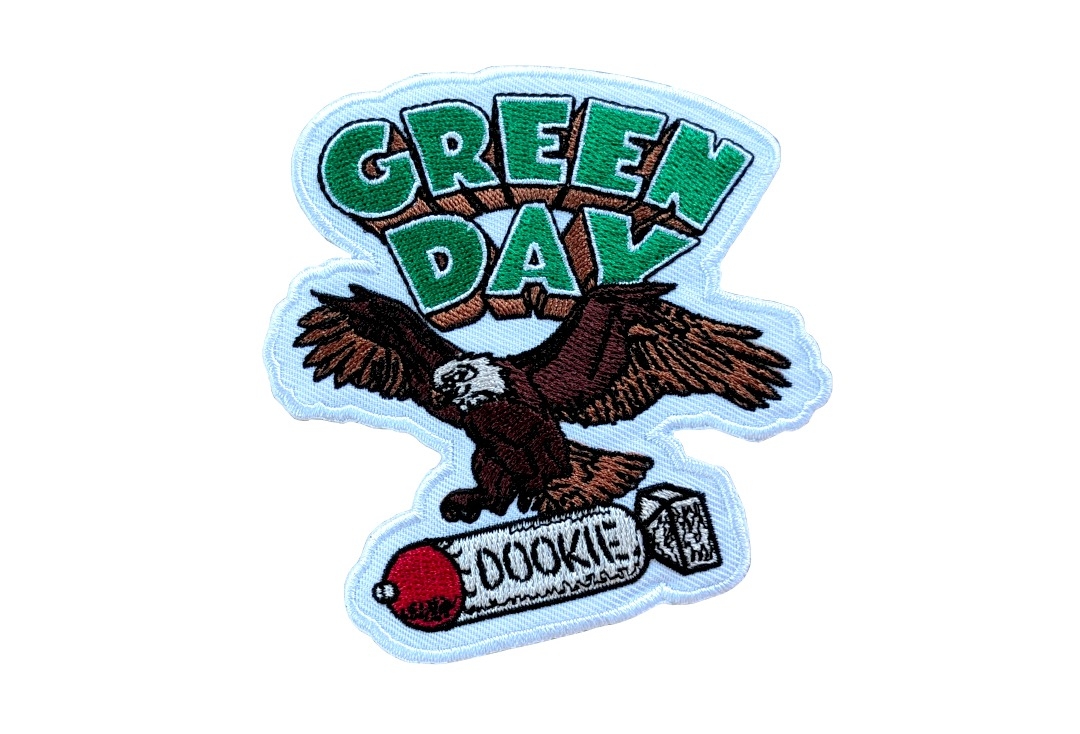Green Day - Dookie Eagle Iron On Embroidered Patch