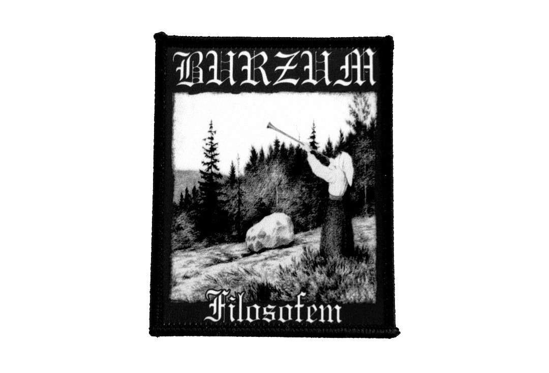Burzum - Filosefem Iron On Printed Patch