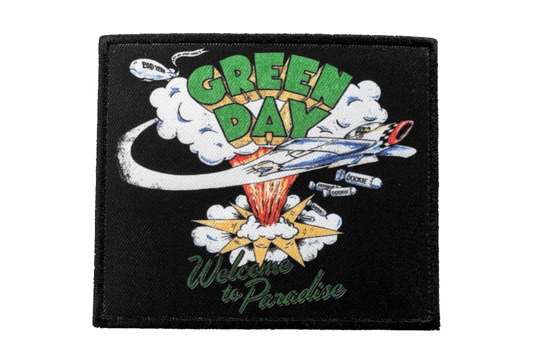Green Day - Welcome To Paradise Iron On Printed Patch