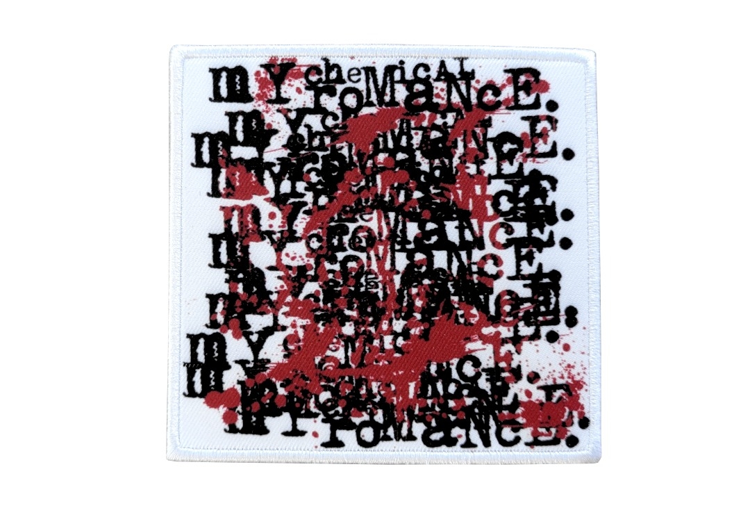 My Chemical Romance - Sweet Revenge Logo Repeat Iron On Printed Patch