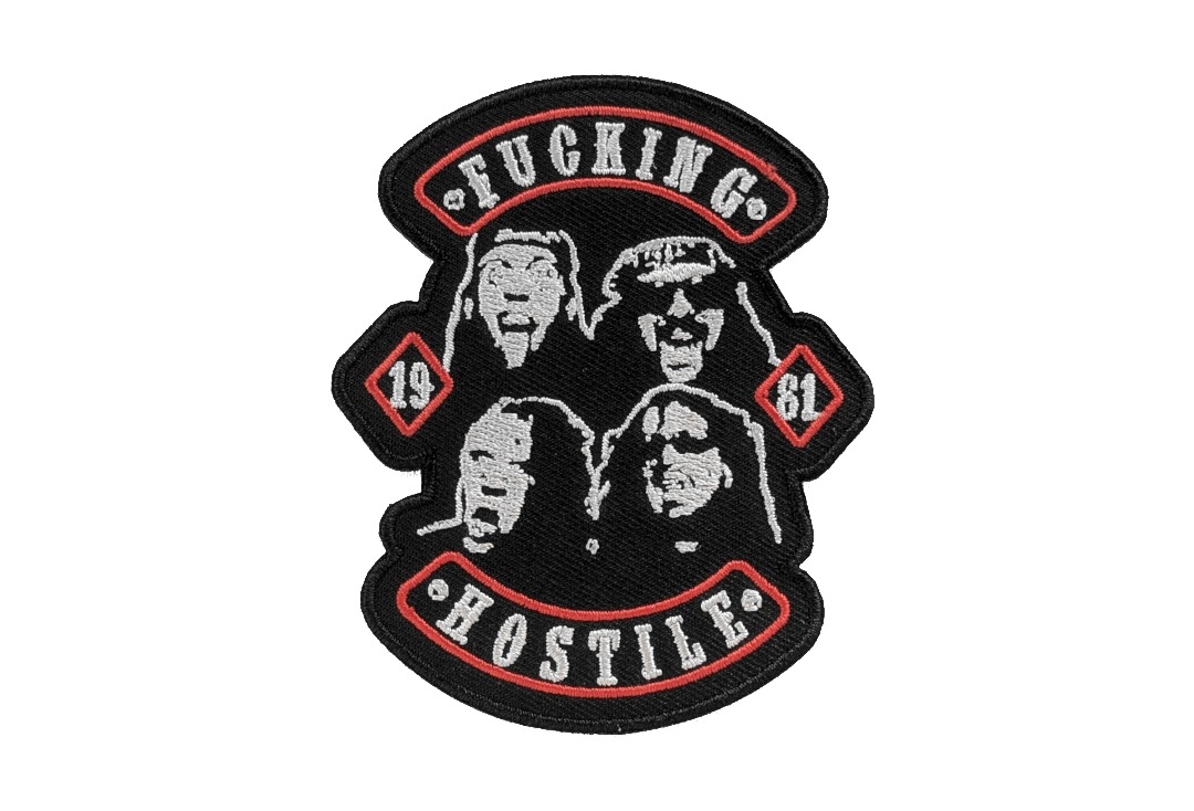 Pantera - Fucking Hostile 1981 Iron On Embroidered Patch
