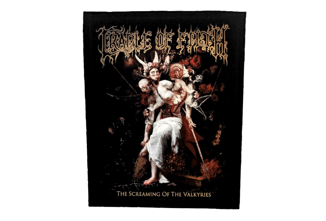 Cradle Of Filth - The Screaming Of The Valkyries Printed Back Patch