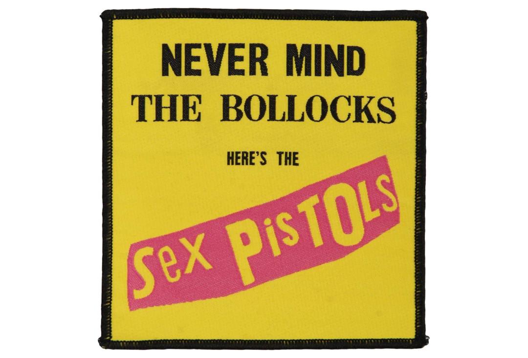Official Band Merch | Sex Pistols - Never Mind The Bollocks Woven Patch