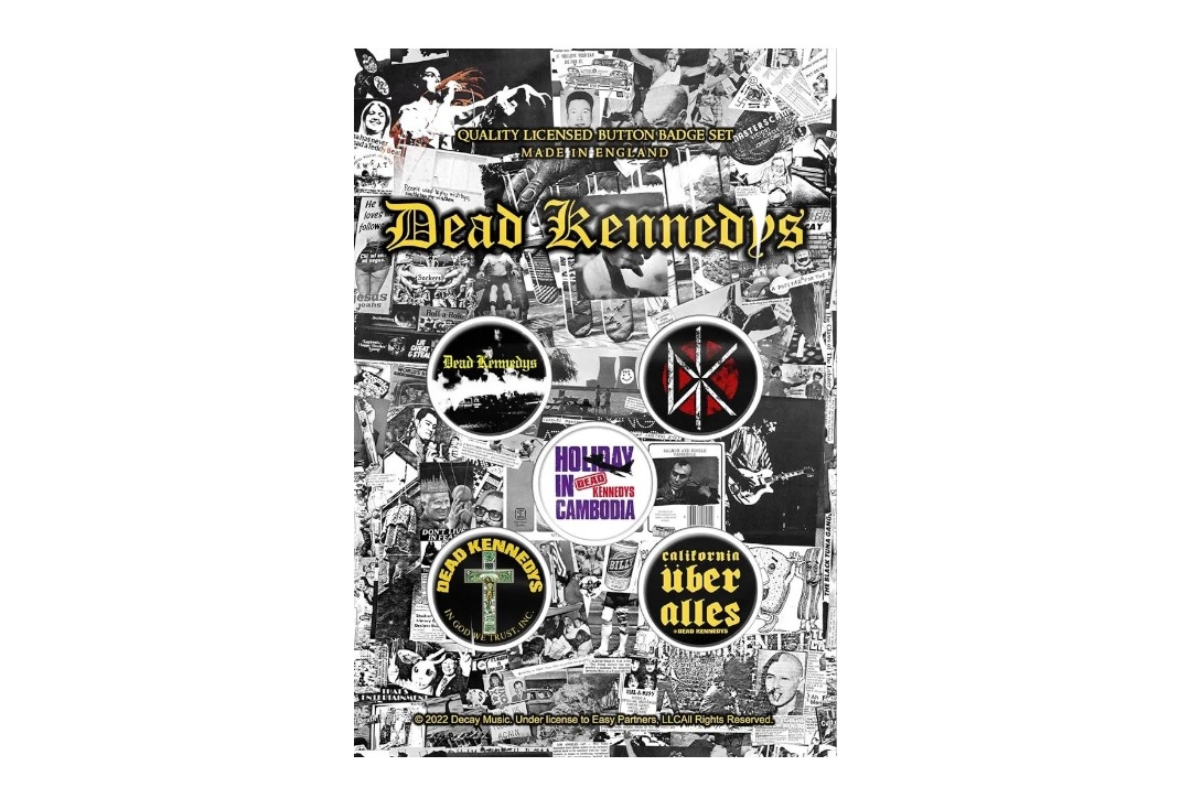 Dead Kennedys - Fresh Fruit Official Button Badge Pack