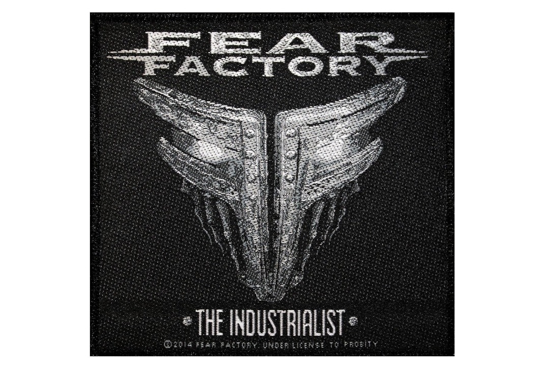 Fear Factory - The Industrialist Sew On Woven Patch