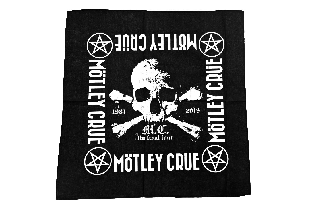 Motley Crue - The Final Tour Official Bandana