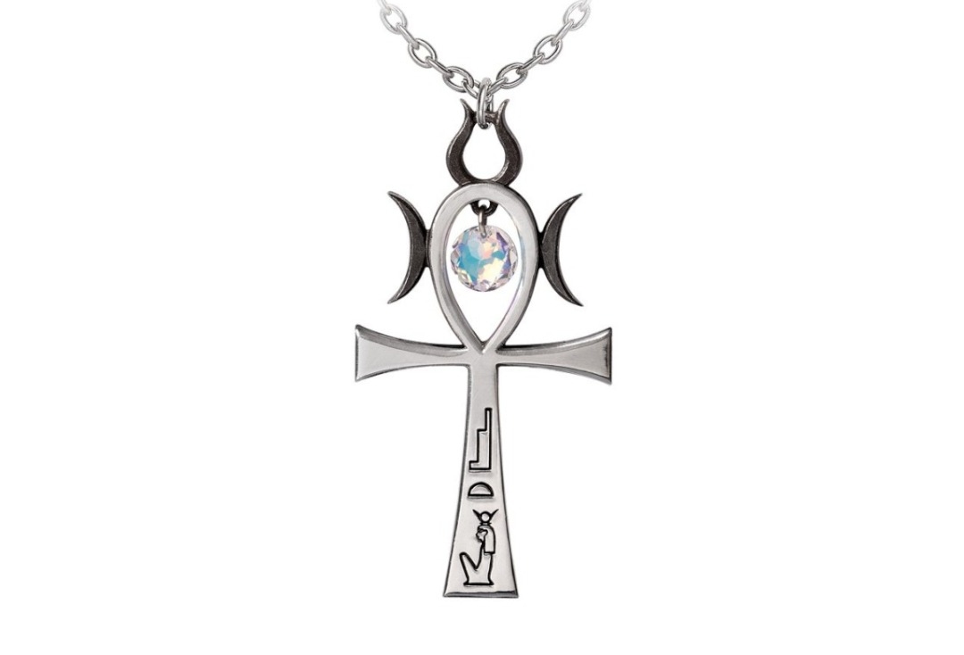 Witch Ankh Of Menouthis Alchemy Gothic Pendant - Main