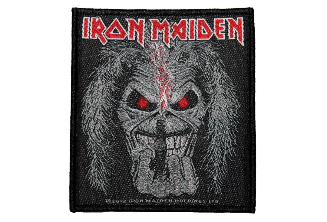 Official Band Merch | Iron Maiden - Eddie Candle Finger Woven Patch
