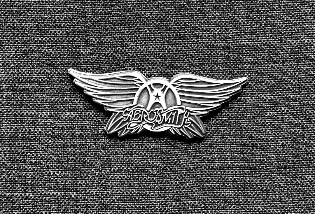 Aerosmith - Wings Logo Official Metal Pin Badge